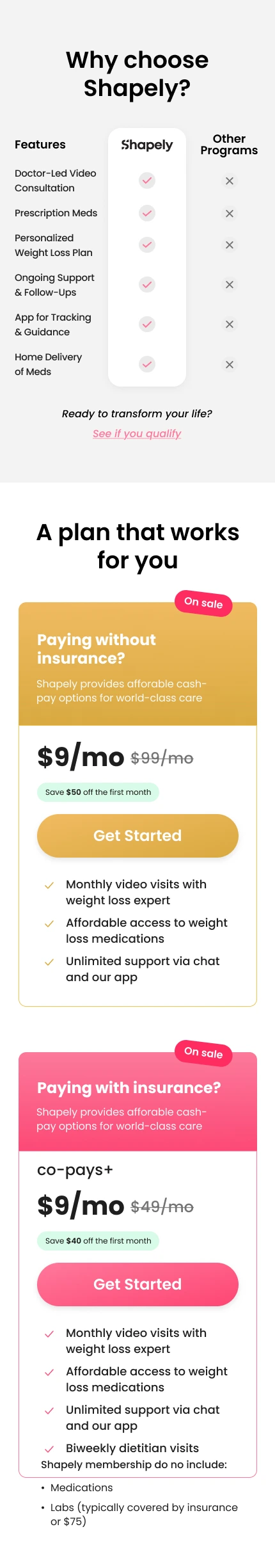 Revised Pricing and competitive choice